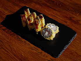 ТЕМПУРА С КРЕВЕТКОЙ И БЕКОНОМ