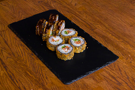 ТЕМПУРА С ЛОСОСЕМ ТЕРИЯКИ